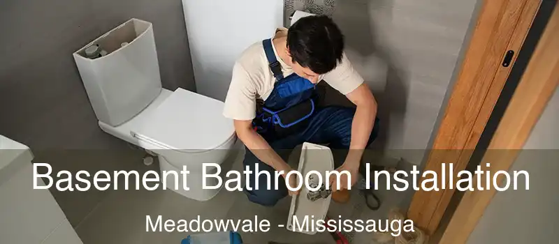 Basement Bathroom Installation Meadowvale - Mississauga