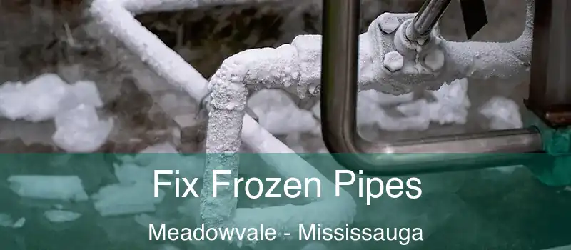 Fix Frozen Pipes Meadowvale - Mississauga
