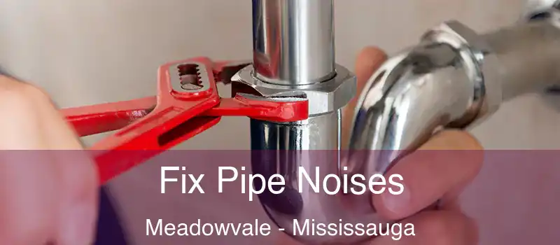 Fix Pipe Noises Meadowvale - Mississauga
