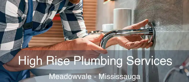High Rise Plumbing Services Meadowvale - Mississauga
