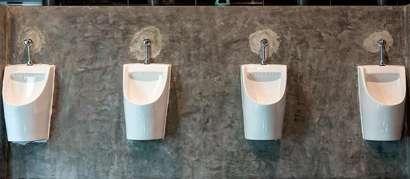 Wall-Mounted Urinal Installation in Meadowvale, Mississauga