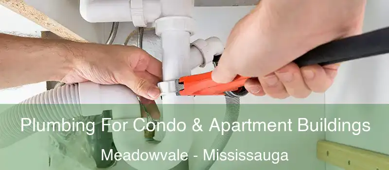 Plumbing For Condo & Apartment Buildings Meadowvale - Mississauga