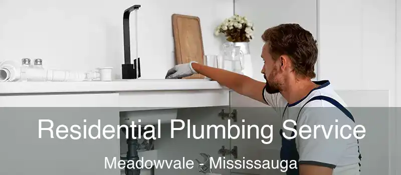 Residential Plumbing Service Meadowvale - Mississauga