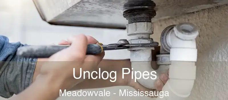 Unclog Pipes Meadowvale - Mississauga