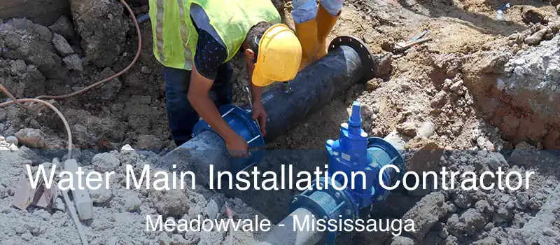 Water Main Installation Contractor Meadowvale - Mississauga
